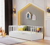 Cilek Montes White New Pullout Bedstead (90x190 cm)